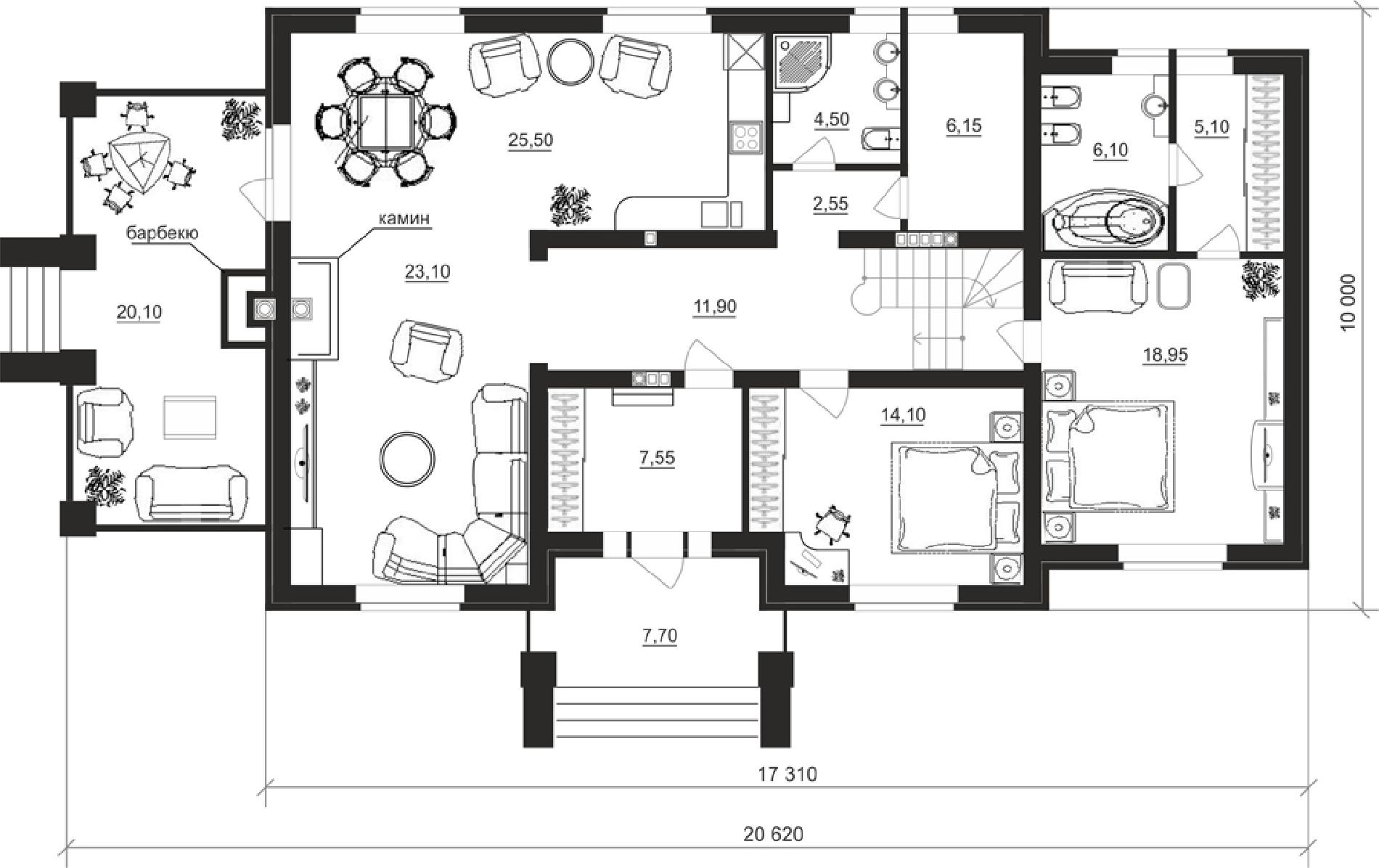 Планировка проекта дома №cp-71-67 cp-71-67_v2_pl1.jpg