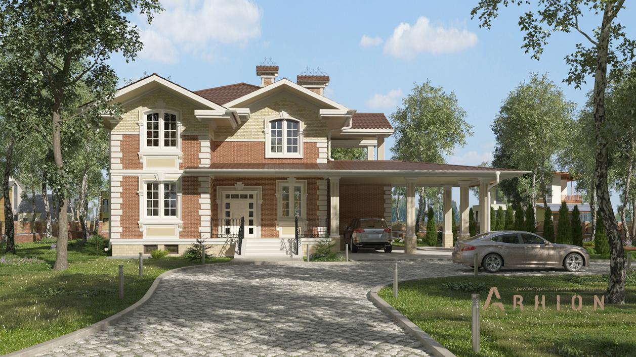 1. Проект двухэтажного дома в современном стиле с плоской кровлей , cp-13-57, площадью - 177 кв c терассой, балконом, гаражом