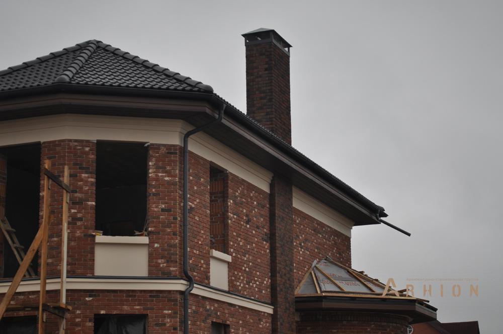 3. Проект двухэтажного дома в современном стиле с плоской кровлей , cp-21-02, площадью - 243 кв c цокольным этажом, гаражом