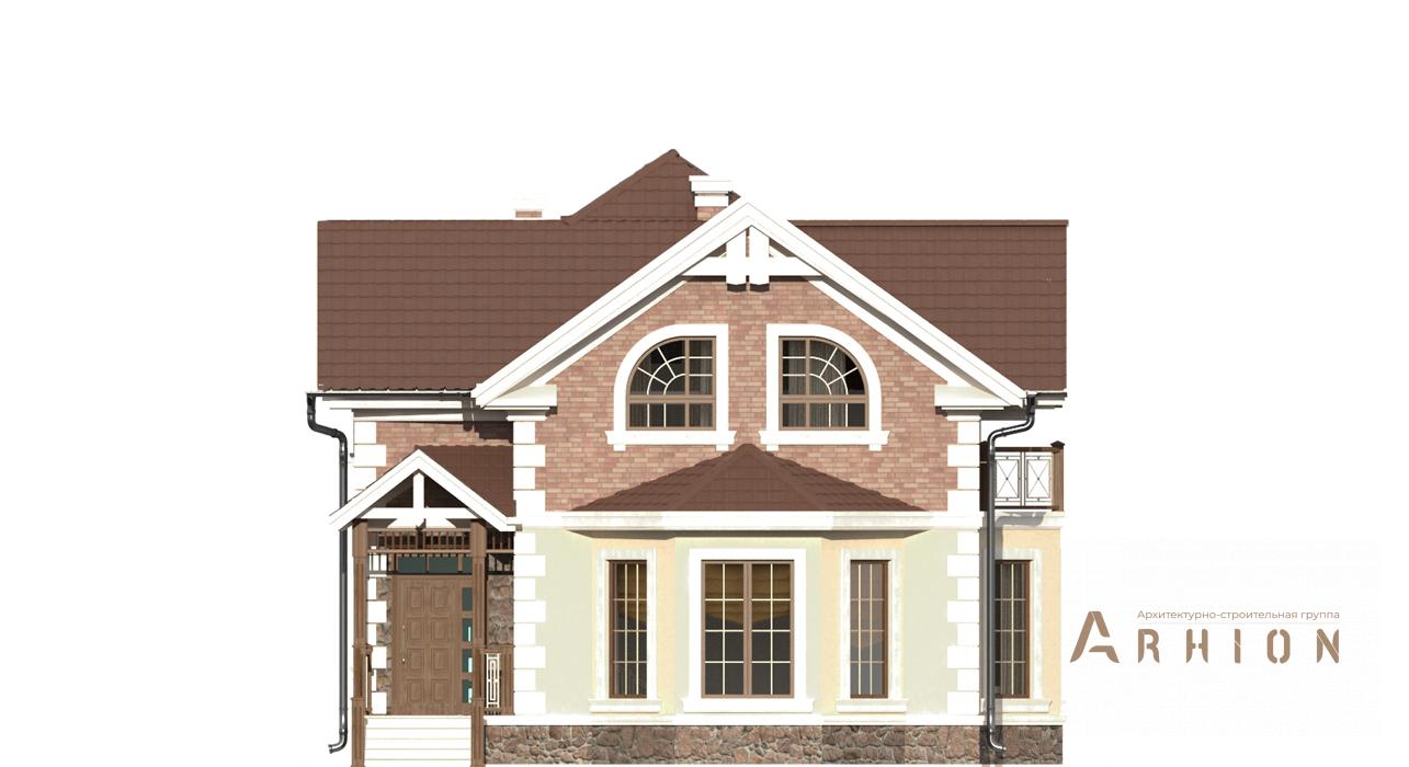 4. Проект одноэтажного дома в скандинавском стиле с многоскатной кровлей, cp-29-01, площадью - 158 кв c мансардой