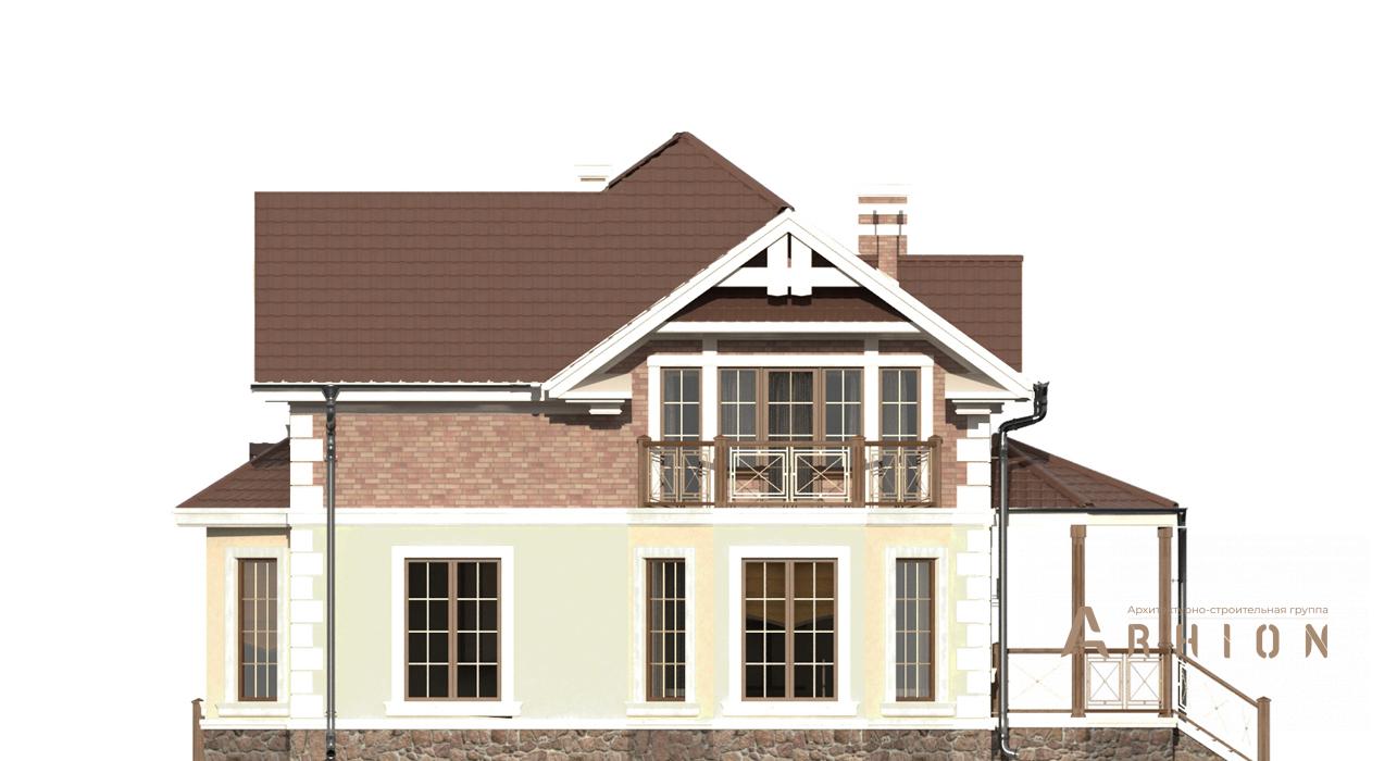 5. Проект одноэтажного дома в скандинавском стиле с многоскатной кровлей, cp-29-01, площадью - 158 кв c мансардой