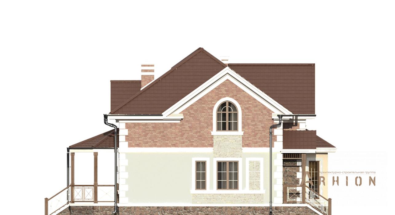 7. Проект одноэтажного дома в скандинавском стиле с многоскатной кровлей, cp-29-01, площадью - 158 кв c мансардой