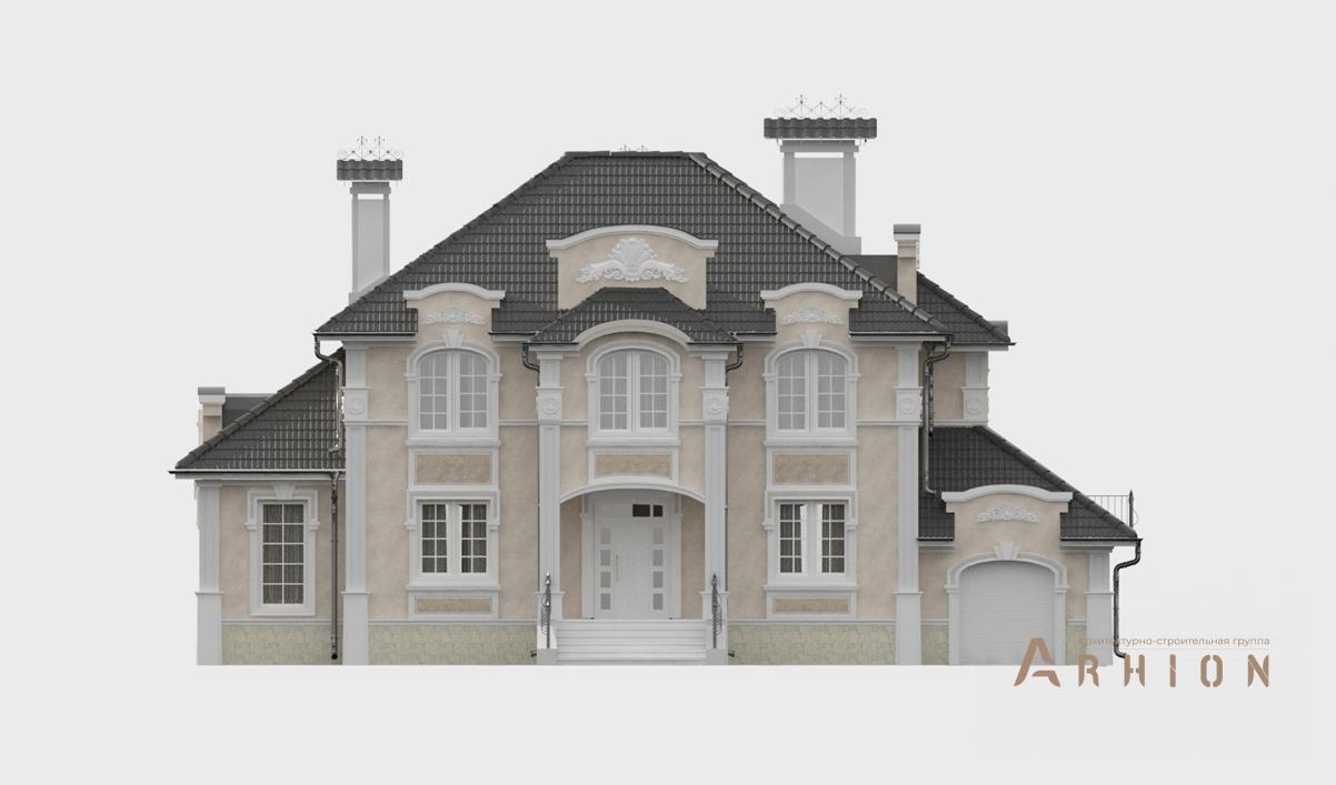 5. Проект двухэтажного дома в классическом стиле с четырехскатной, cp-29-13, площадью - 246 кв