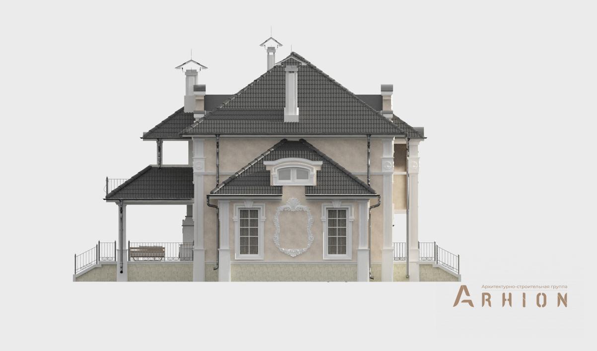 6. Проект двухэтажного дома в классическом стиле с четырехскатной, cp-29-13, площадью - 246 кв