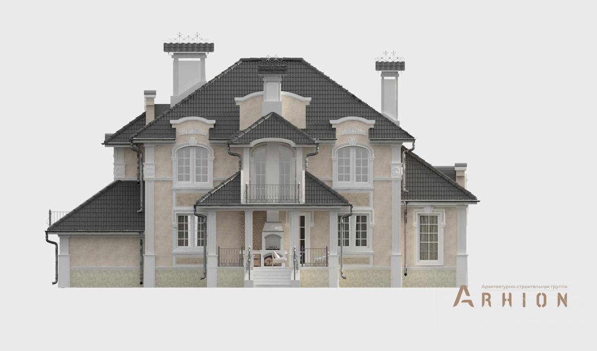 7. Проект двухэтажного дома в классическом стиле с четырехскатной, cp-29-13, площадью - 246 кв