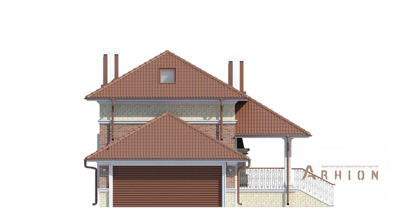 6. Проект одноэтажного дома в европейском стиле с многоскатной кровлей, cp-94-05, площадью - 118 кв c мансардой, сауной, терассой, гаражом
