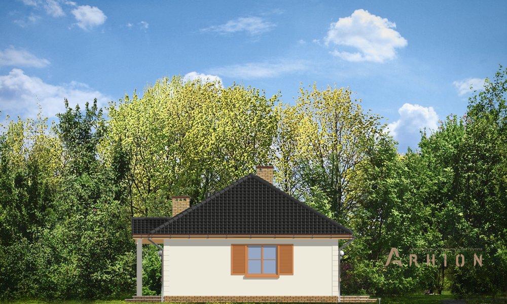 6. Проект одноэтажного дома в современном стиле с четырехскатной, mp-147, площадью - 162 кв c мансардой, терассой, гаражом