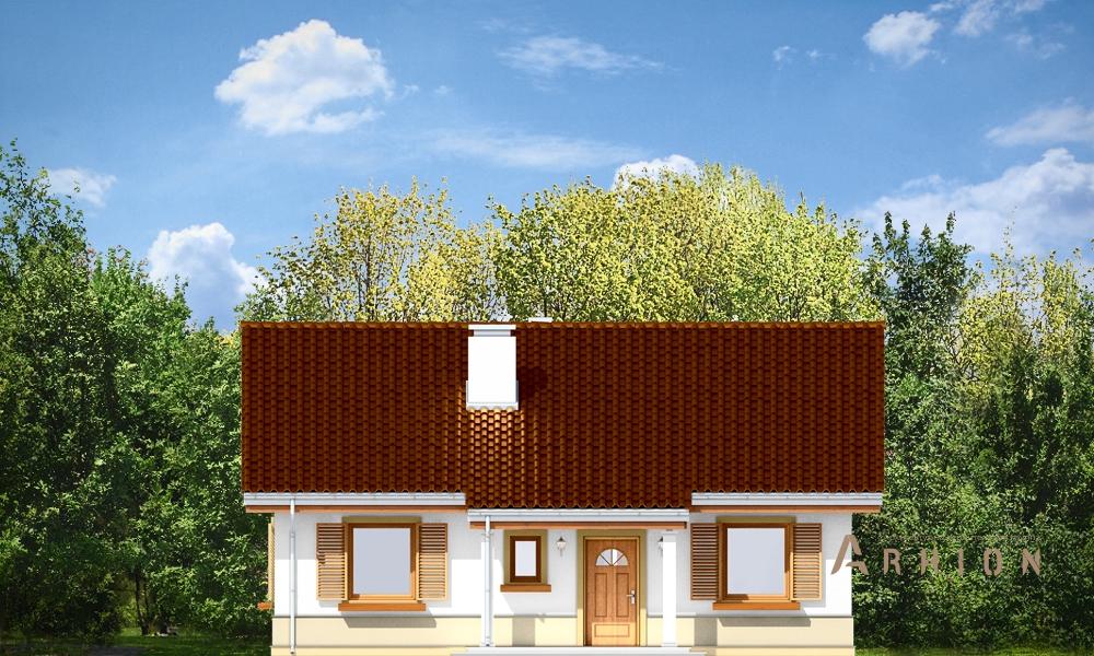 2. Проект одноэтажного дома в канадском стиле с двускатной кровлей, mp-151, площадью - 108 кв