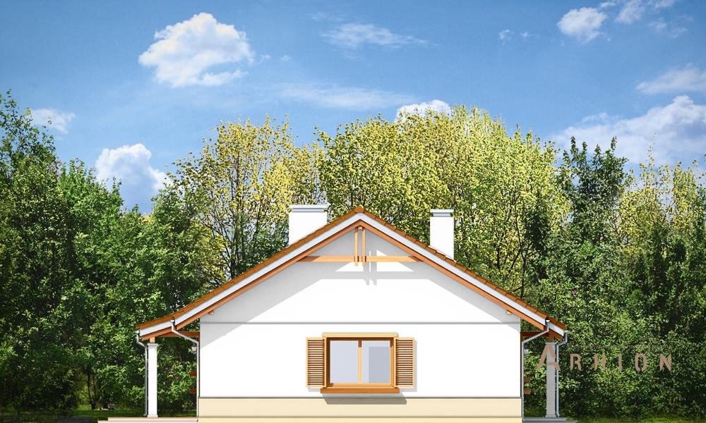 7. Проект одноэтажного дома в канадском стиле с двускатной кровлей, mp-151, площадью - 108 кв