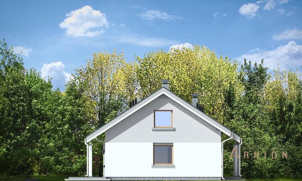 5. Проект одноэтажного дома в канадском стиле с двускатной кровлей, mp-171, площадью - 131 кв c мансардой, терассой