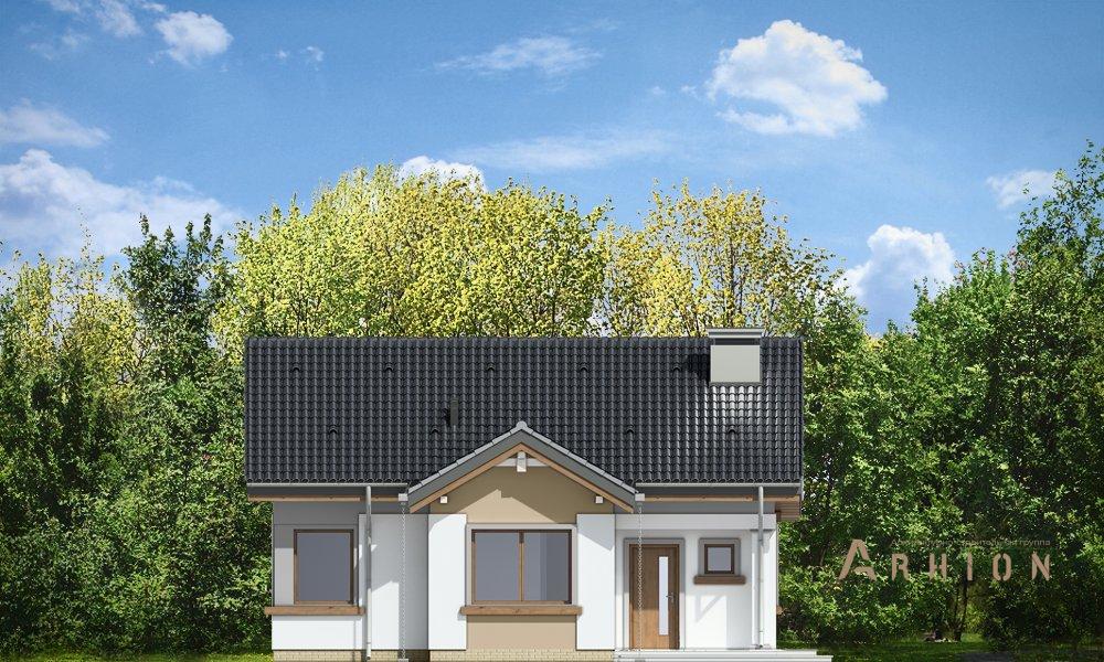 2. Проект одноэтажного дома в скандинавском стиле с двускатной кровлей, mp-186, площадью - 86 кв