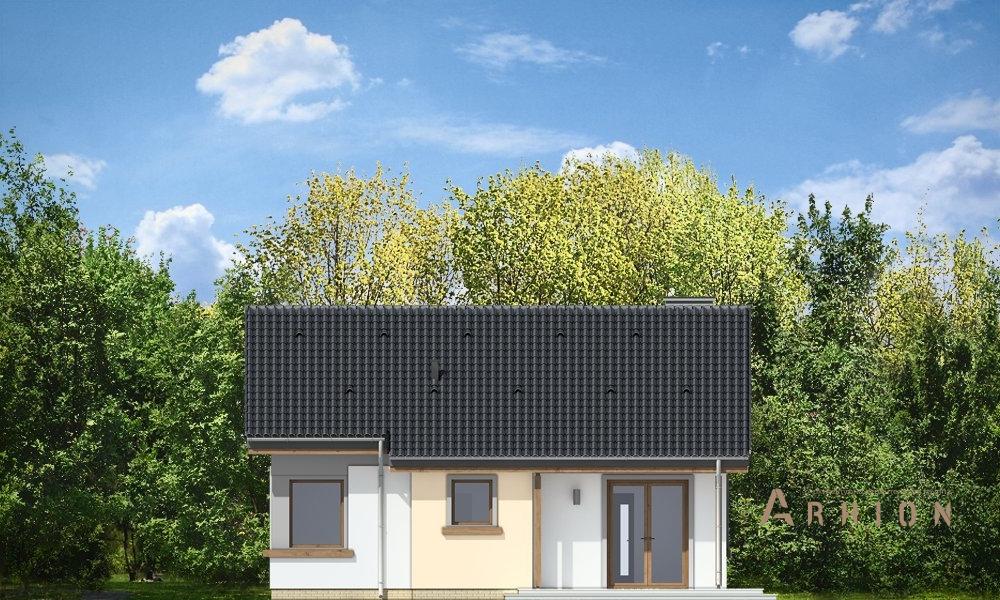 7. Проект одноэтажного дома в скандинавском стиле с двускатной кровлей, mp-186, площадью - 86 кв