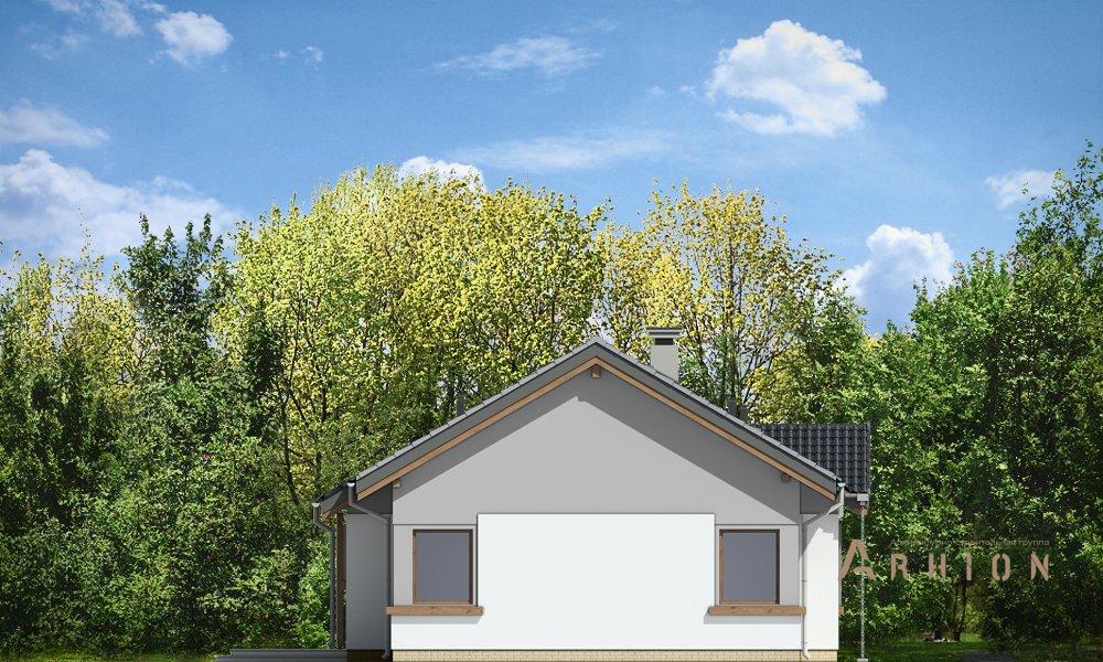 6. Проект одноэтажного дома в скандинавском стиле с двускатной кровлей, mp-186, площадью - 86 кв