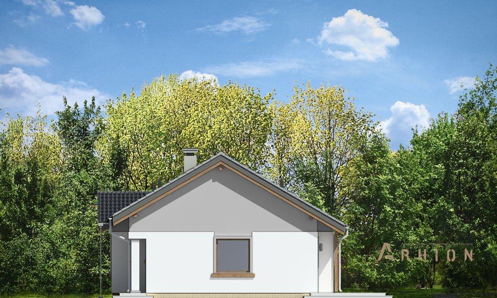 5. Проект одноэтажного дома в скандинавском стиле с двускатной кровлей, mp-186, площадью - 86 кв