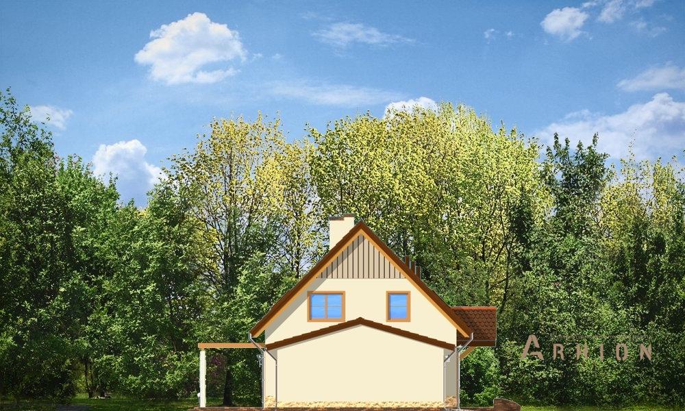 3. Проект одноэтажного дома в европейском стиле с двускатной кровлей, mp-208, площадью - 198 кв c мансардой, терассой, гаражом