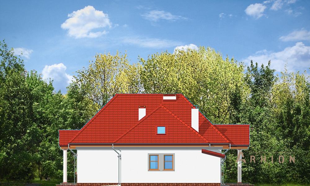 5. Проект одноэтажного дома в европейском стиле с многоскатной кровлей, mp-221, площадью - 184 кв c мансардой, терассой, гаражом