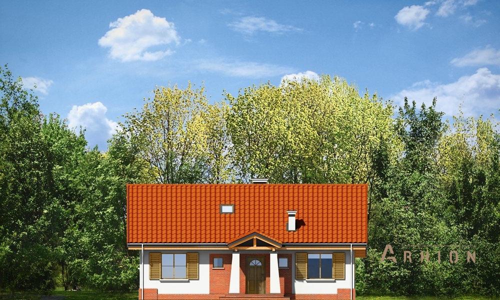 4. Проект одноэтажного дома в европейском стиле с многоскатной кровлей, mp-244, площадью - 120 кв c мансардой, терассой