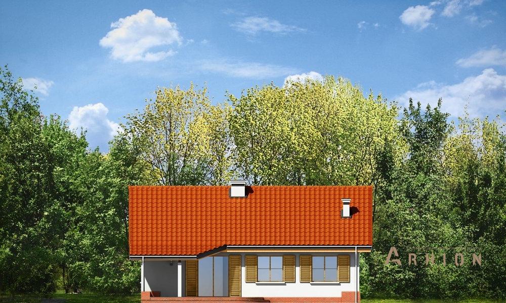 6. Проект одноэтажного дома в европейском стиле с многоскатной кровлей, mp-244, площадью - 120 кв c мансардой, терассой