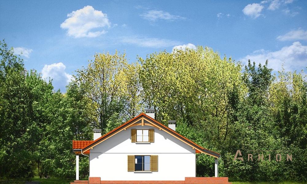 9. Проект одноэтажного дома в европейском стиле с многоскатной кровлей, mp-244, площадью - 120 кв c мансардой, терассой