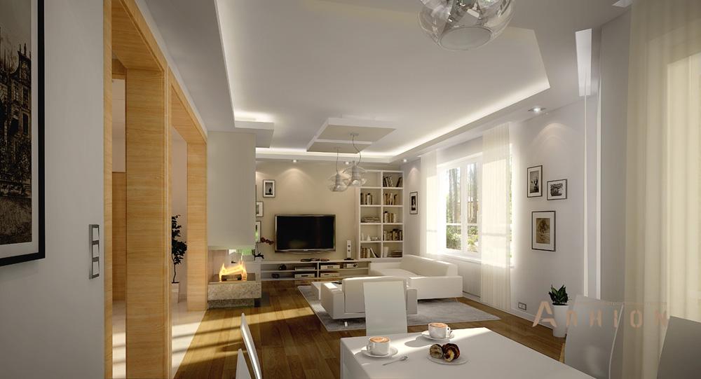 5. Проект одноэтажного дома в европейском стиле с двускатной кровлей, mp-268, площадью - 199 кв c мансардой, терассой, балконом, гаражом, эркером