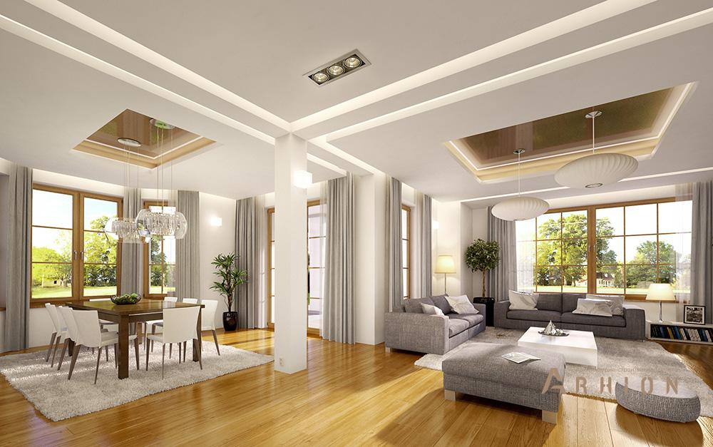 2. Проект одноэтажного дома в прованском стиле с четырехскатной, mp-279, площадью - 256 кв c мансардой, терассой, балконом, гаражом, эркером