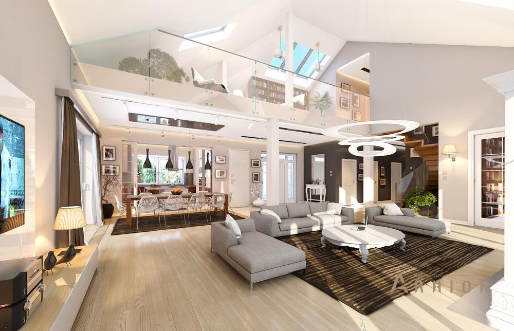 3. Проект одноэтажного дома в классическом стиле с многоскатной кровлей, mp-288, площадью - 472 кв c цокольным этажом, мансардой, гаражом, вторым светом