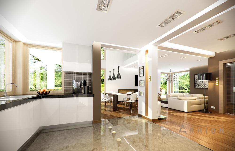 4. Проект двухэтажного дома в современном стиле с многоскатной кровлей, mp-324, площадью - 248 кв c терассой, гаражом, вторым светом