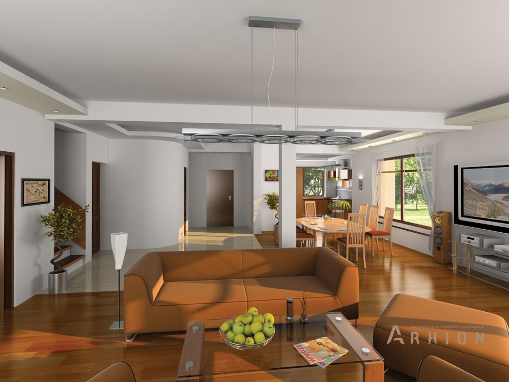 4. Проект двухэтажного дома в современном стиле с четырехскатной, mp-393, площадью - 345 кв c терассой, балконом, гаражом