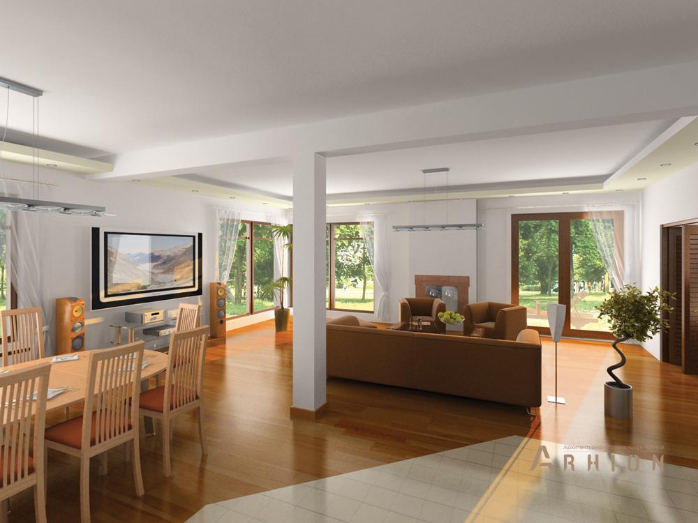 3. Проект двухэтажного дома в современном стиле с четырехскатной, mp-393, площадью - 345 кв c терассой, балконом, гаражом