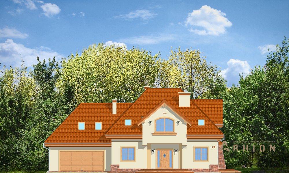 8. Проект одноэтажного дома в европейском стиле с многоскатной кровлей, mp-431, площадью - 363 кв c мансардой, сауной, терассой, гаражом