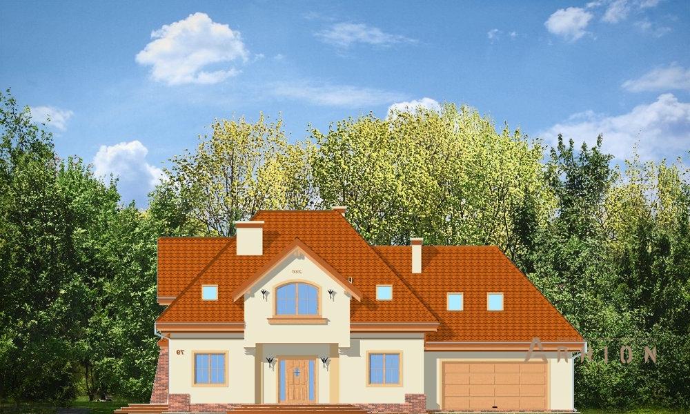 7. Проект одноэтажного дома в европейском стиле с многоскатной кровлей, mp-431, площадью - 363 кв c мансардой, сауной, терассой, гаражом