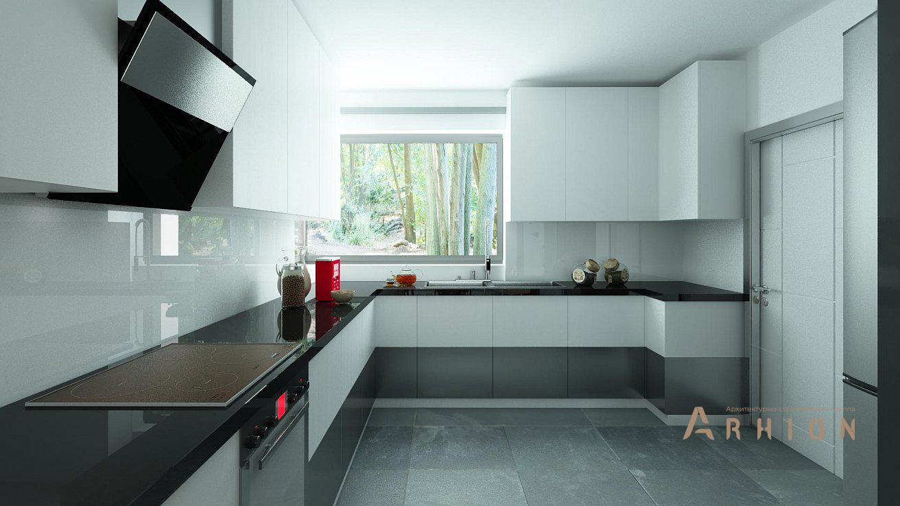 3. Проект одноэтажного дома в европейском стиле с двускатной кровлей, Z122, площадью - 152 кв c мансардой, терассой, гаражом, вторым светом