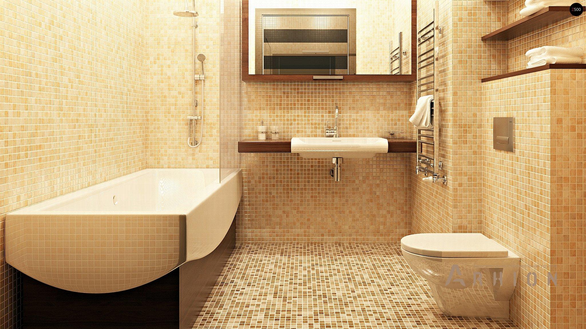 10. Проект одноэтажного дома в европейском стиле с многоскатной кровлей, Zb7, площадью - 273 кв c мансардой, терассой