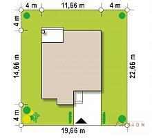 9. Проект двухэтажного дома в стиле хай-тек с плоской кровлей , Zx123, площадью - 237 кв c терассой, балконом, гаражом