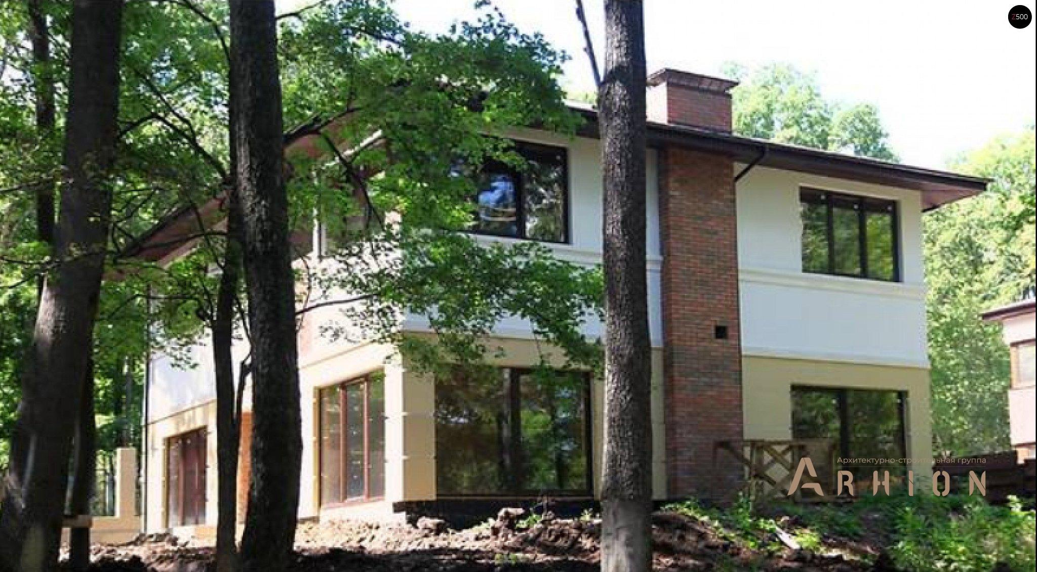 4. Проект двухэтажного дома в современном стиле с четырехскатной, Zx2, площадью - 187 кв c терассой, гаражом, вторым светом