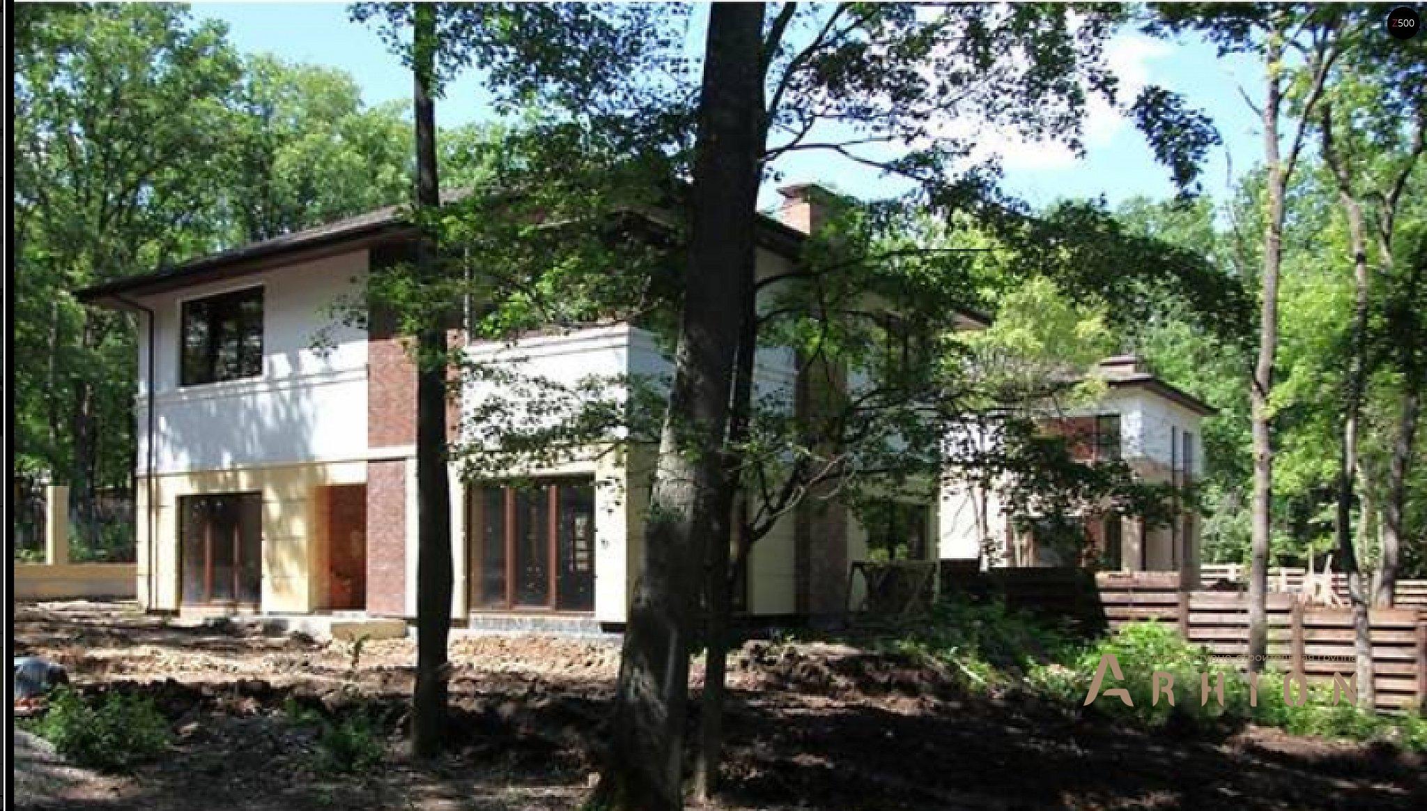 5. Проект двухэтажного дома в современном стиле с четырехскатной, Zx2, площадью - 187 кв c терассой, гаражом, вторым светом