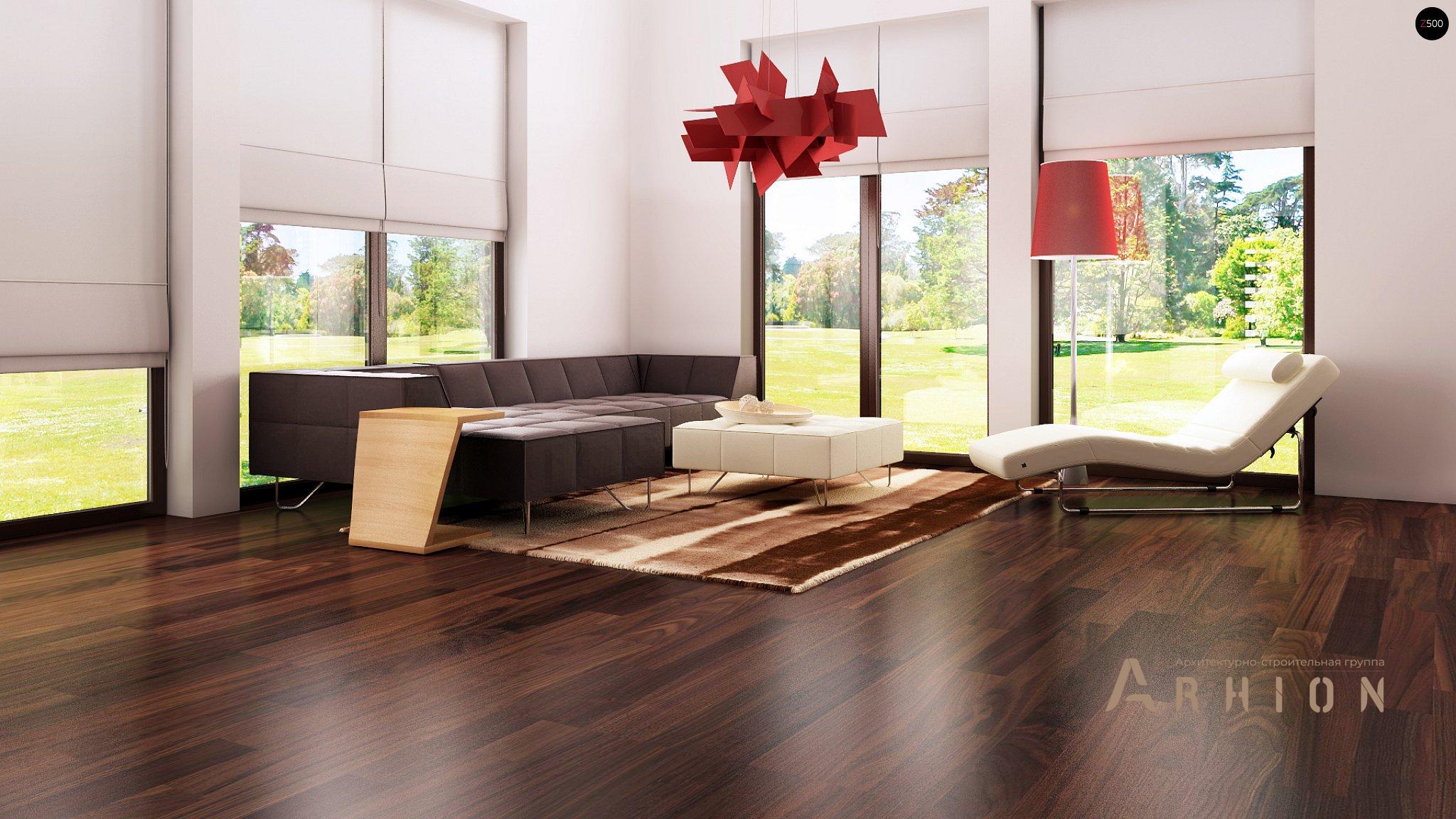 2. Проект одноэтажного дома в канадском стиле с двускатной кровлей, Zx50, площадью - 206 кв c мансардой, терассой, балконом, гаражом